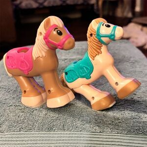 Kid Connection Pony Ranch Play Set Horses - Set of 2 Ages 3-4